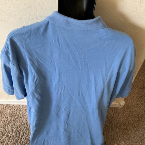 Men’s used Ralph Lauren size XL blue polo shirt orange pony Pre own items are - Picture 3 of 3